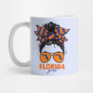 Proud Florida Girl Letting My Roots Show // Messy Hair Don't Care Florida Mug